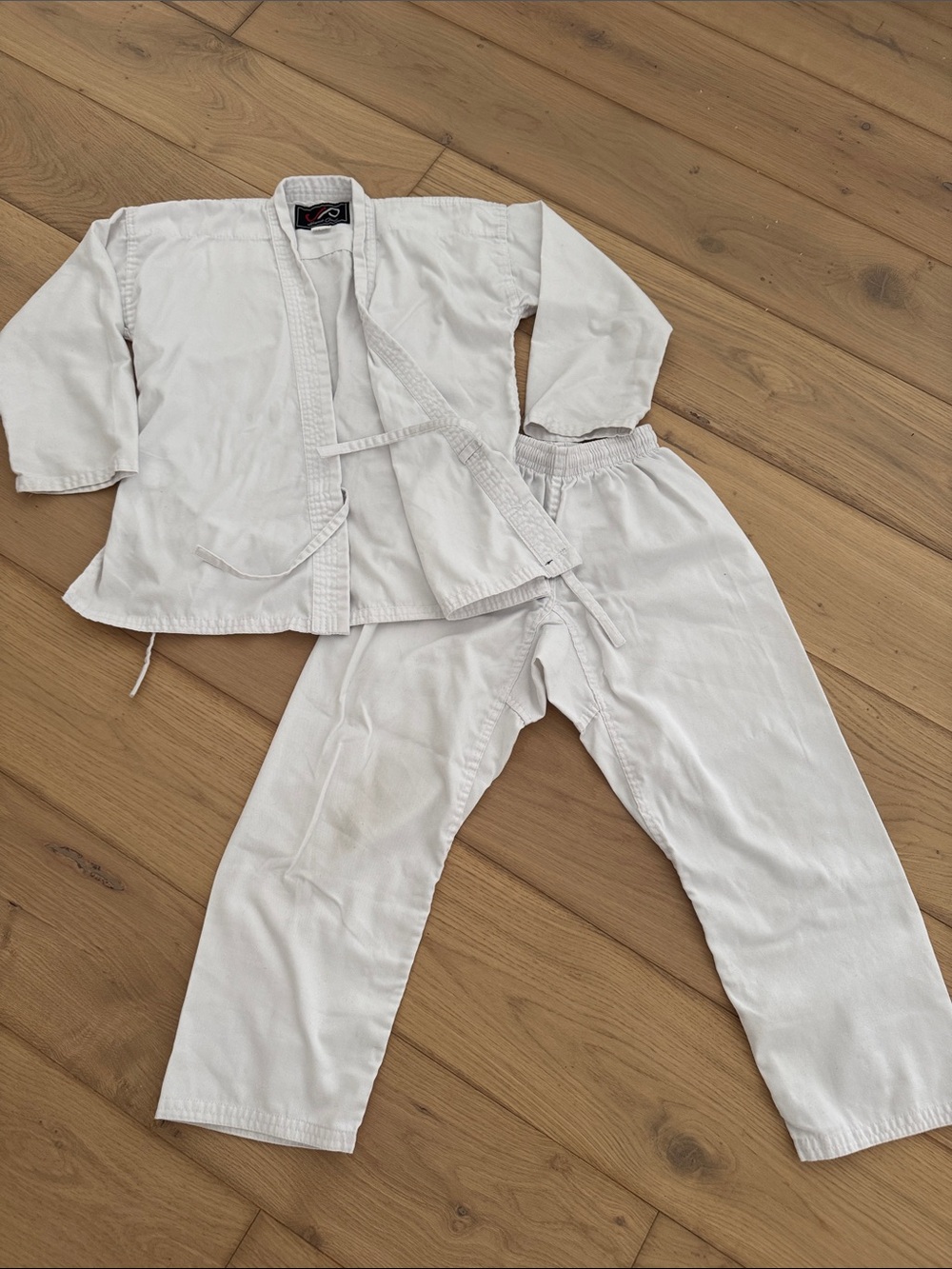 Kids White TaeKwonDo or Karate Uniform